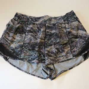 Lululemon Multicolor Hotty Hot Shorts 4” Inseam